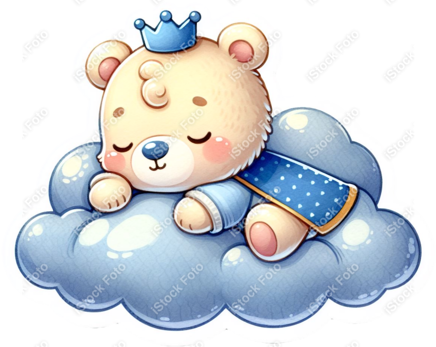 PNG sticker ursinho príncipe azul (12)