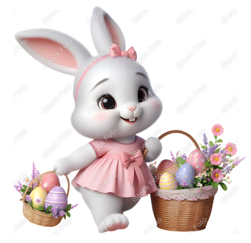 Coelhinha de páscoa menina (5)