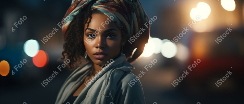Uma mulher africana, poder feminino, gerada com IA (16)
