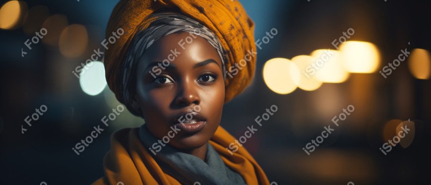 Uma mulher africana, poder feminino, gerada com IA (41)