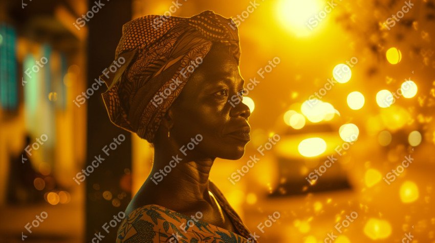 Uma mulher africana, poder feminino, gerada com IA (22)