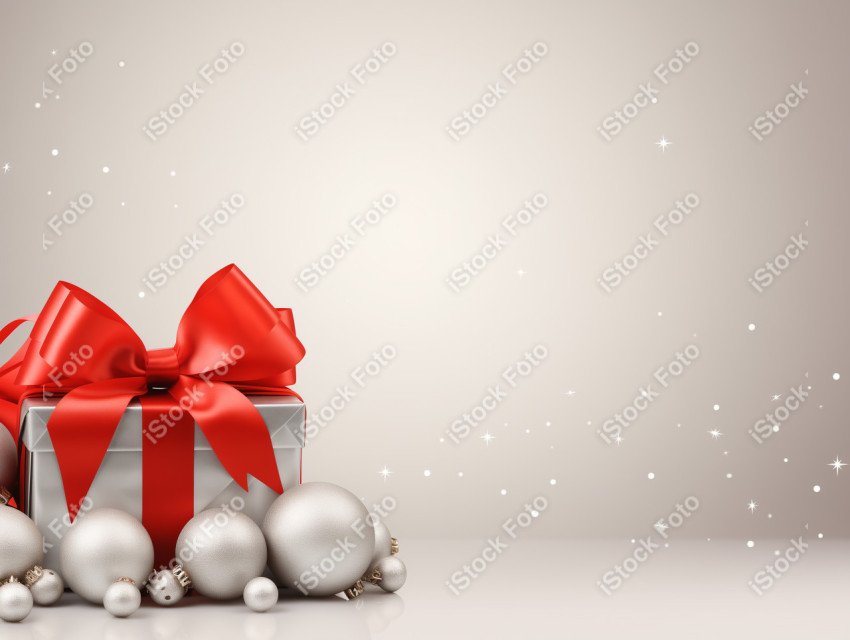 Merry christmas christian holiday background with ribbon