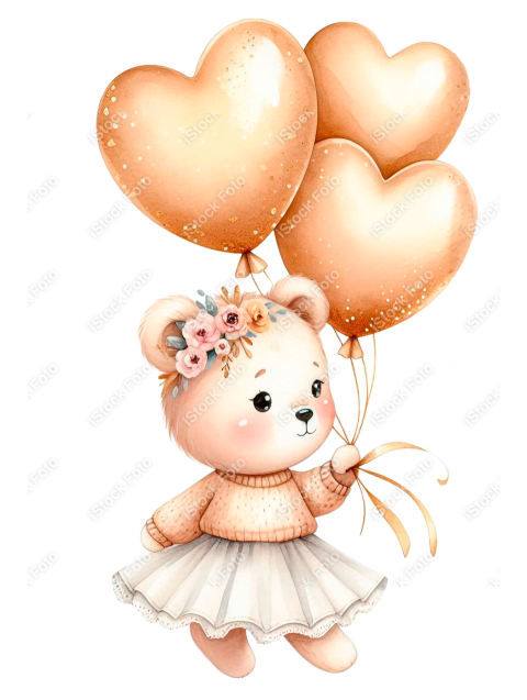 Ursinha bege baloeira (5)