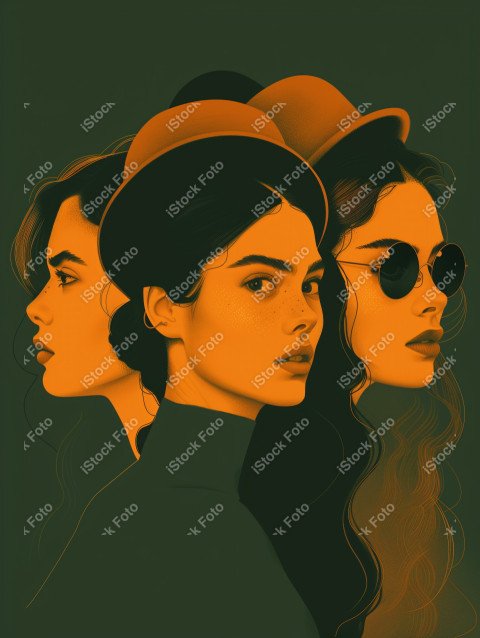 Imagem duo tônica laranja e verde escuro dia internaticonal da mulher (35)