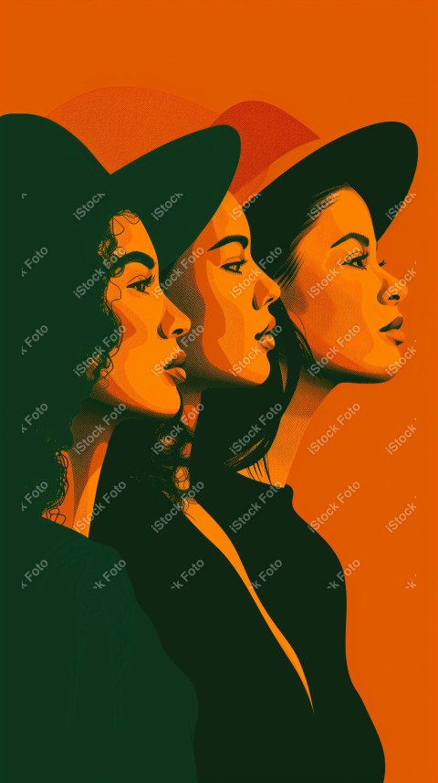 Imagem duo tônica laranja e verde escuro dia internaticonal da mulher (11)