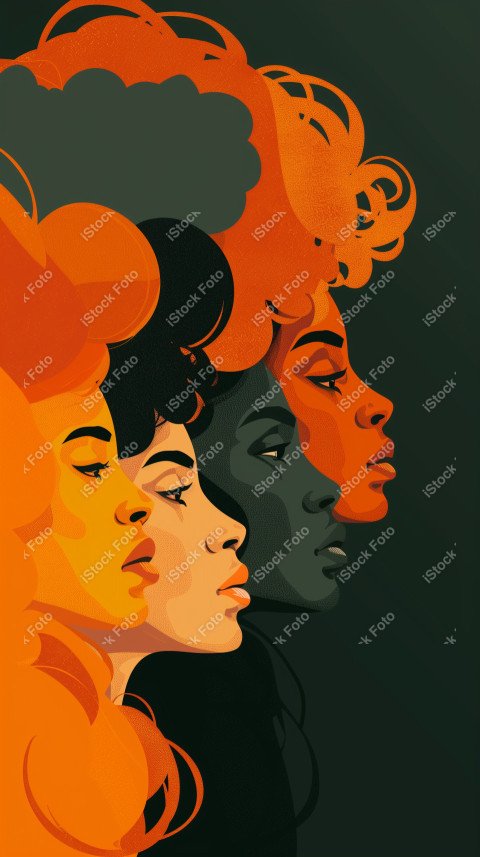 Imagem duo tônica laranja e verde escuro dia internaticonal da mulher (10)