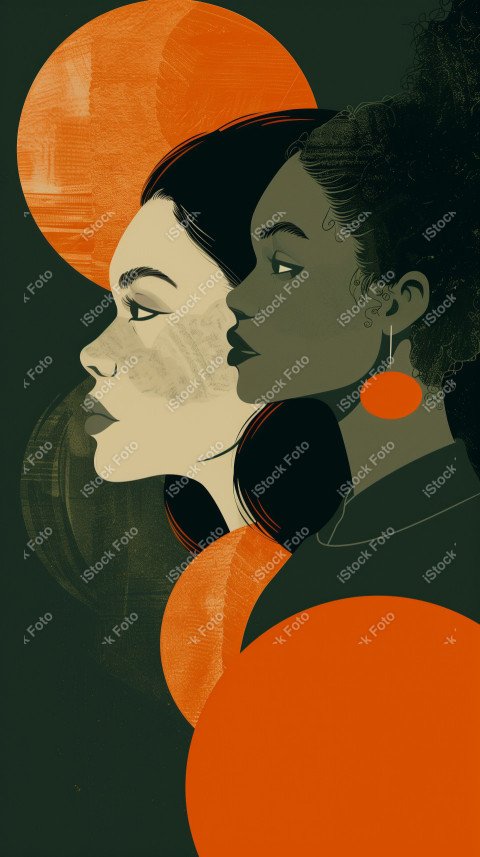 Imagem duo tônica laranja e verde escuro dia internaticonal da mulher (8)