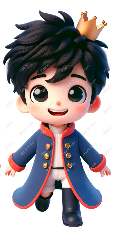 Um principe cute Principe 3D (61)