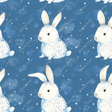 Fundo padrão de páscoa estilo aquarela