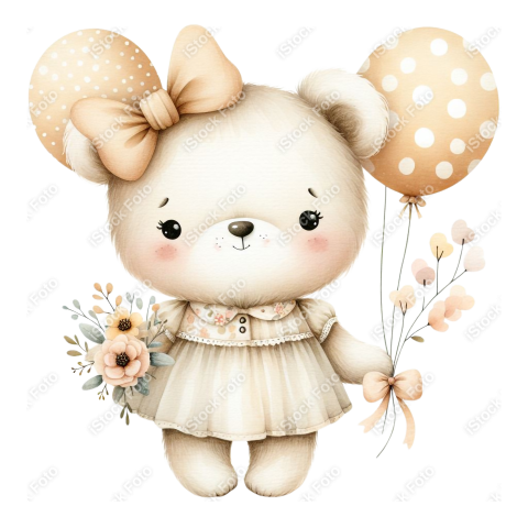 Ursinha bege baloeira (44)