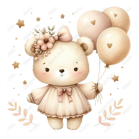 Ursinha bege baloeira (35)