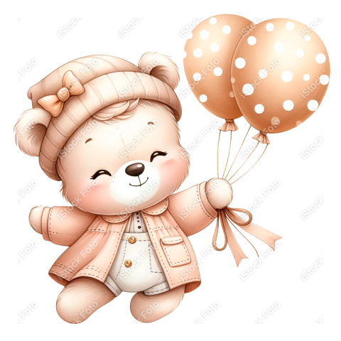 Ursinha bege baloeira (45)