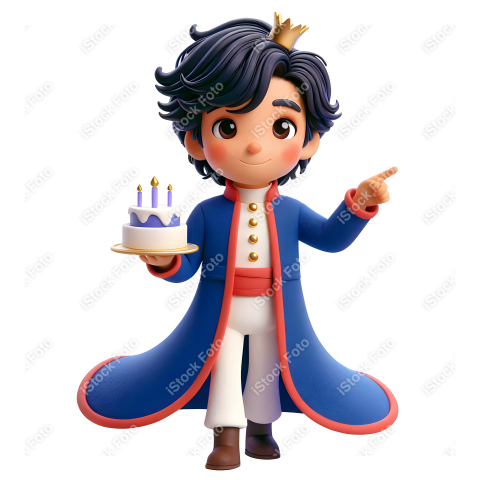 Um principe cute Principe 3D (98)