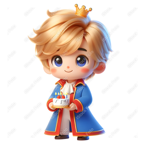 Um Príncipe 3D Cute (102)