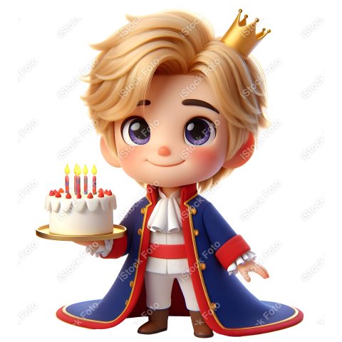 Um Príncipe 3D Cute (103)