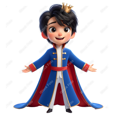 Um Príncipe 3D Cute (135)