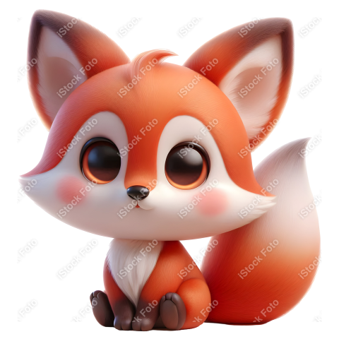 Um Raposa Fofa 3D (6)