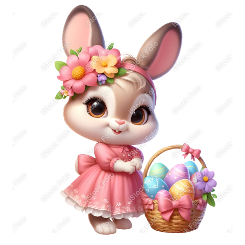 Coelhinha de páscoa menina (6)